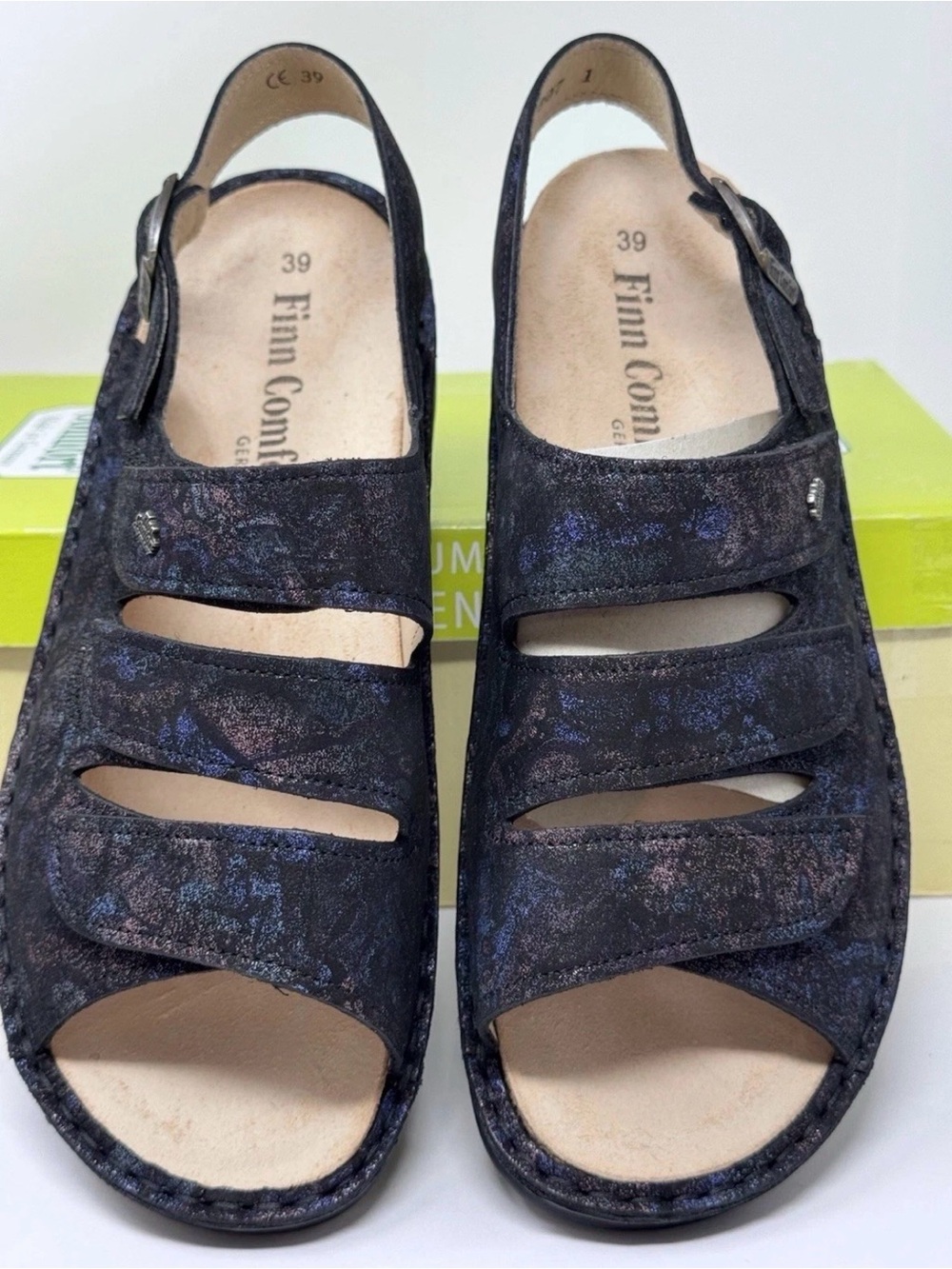 NEW Finn Comfort Breeze Men’s  82509 739010 BLUE Men’s US 6 EU 39 IN BOX $310
